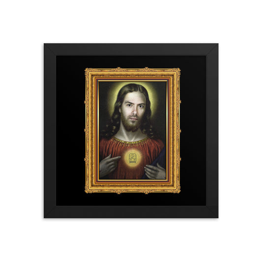 His Hodliness Framed poster