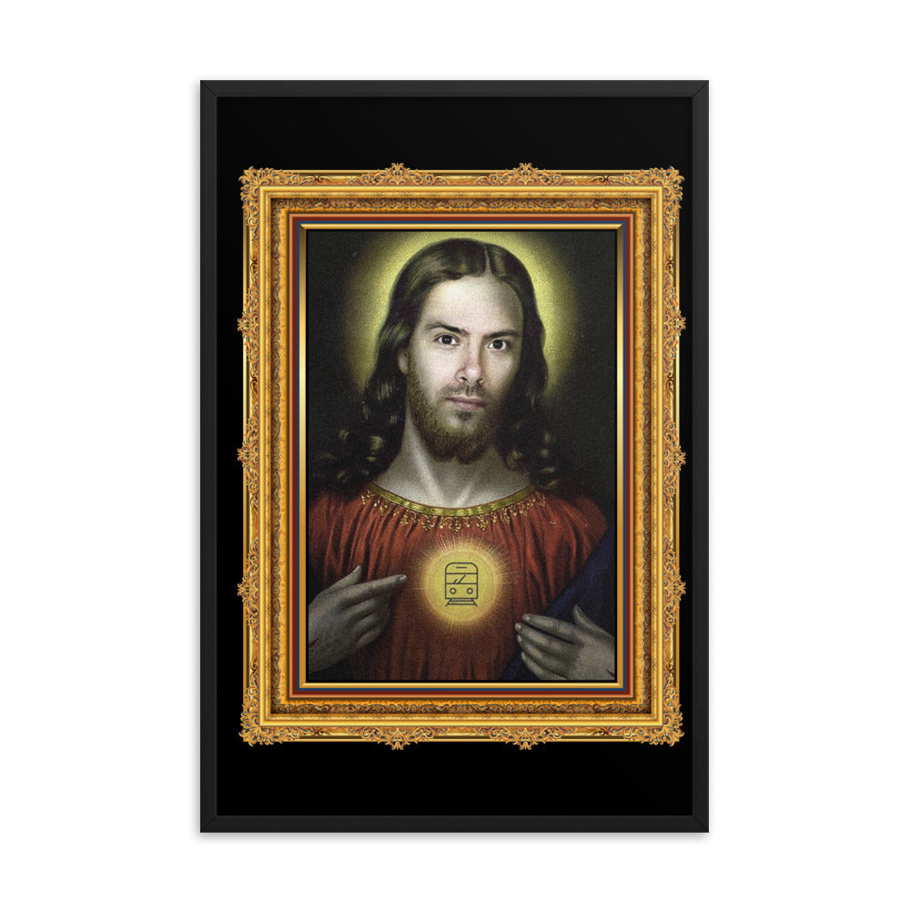 His Hodliness Framed poster